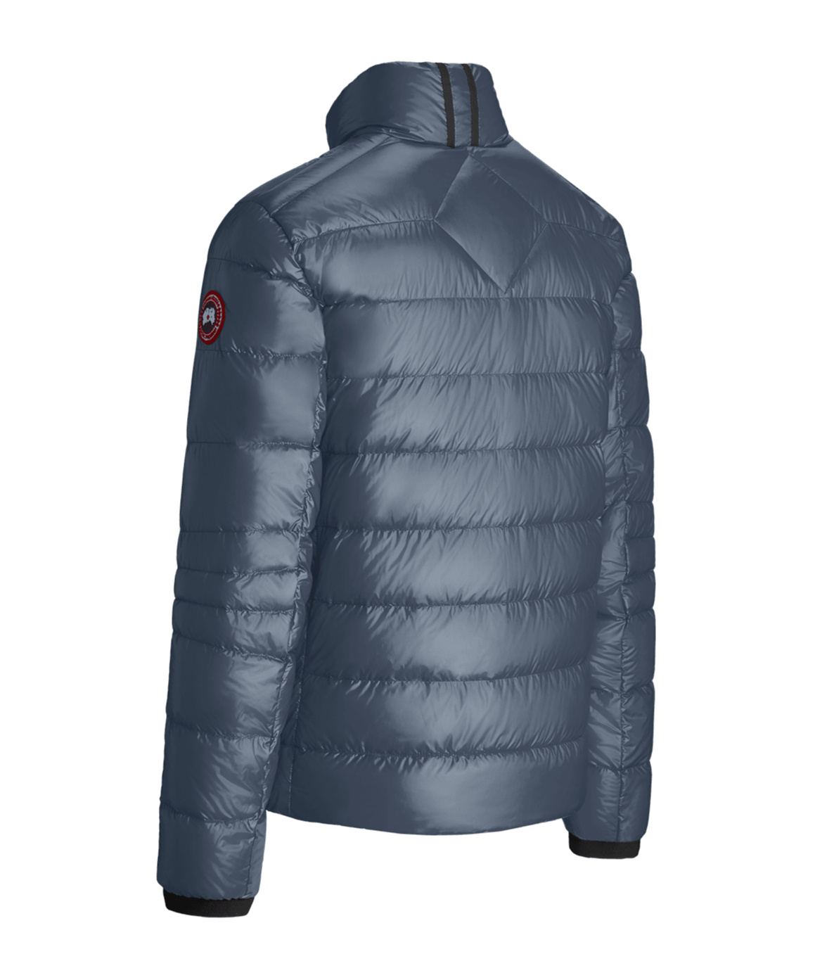 Canada Goose Metallic Feather-down Padded Jacket In Blue