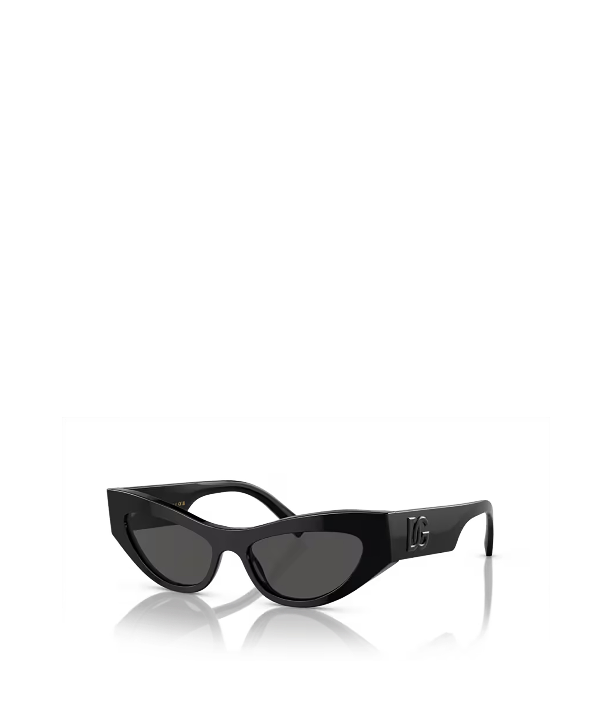 Dolce & Gabbana Cat Eye Sunglasses In Black
