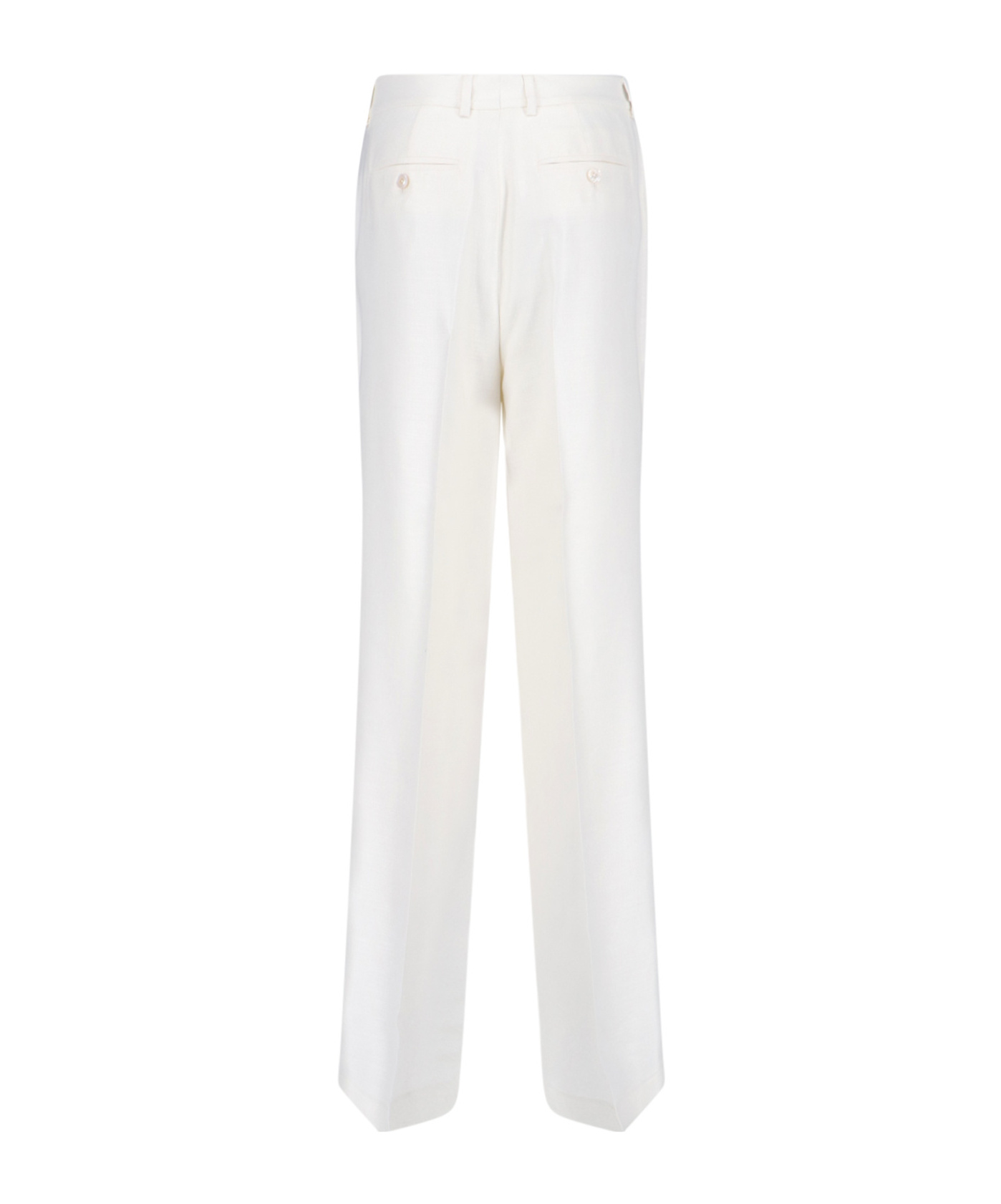 KITON KITON STRAIGHT-LEG PLEATED-DETAIL TROUSERS