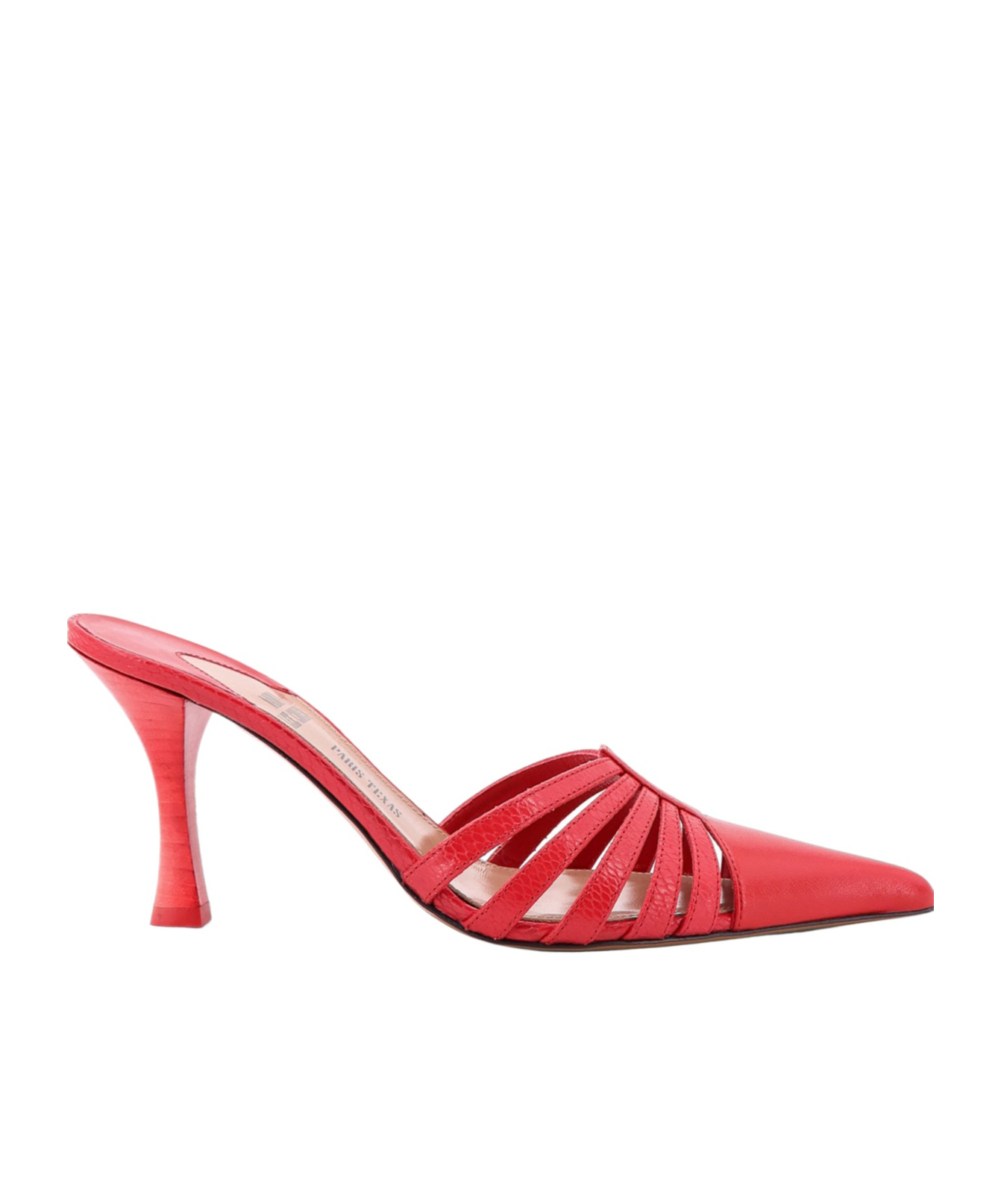 Paris Texas Nadia Sabot Sandals In Red