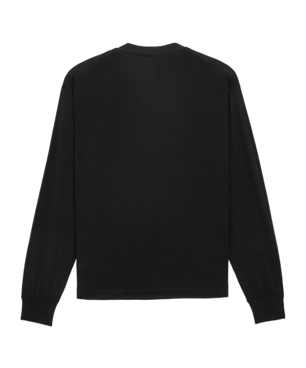 Saint Laurent Woolen Cardigan In Black