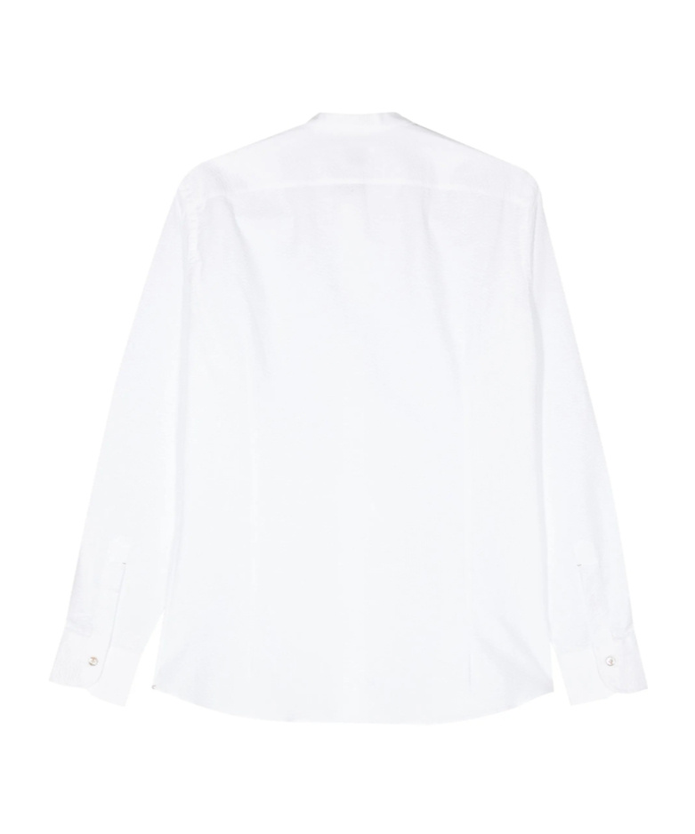 Mazzarelli Long Sleeve Shirt In White