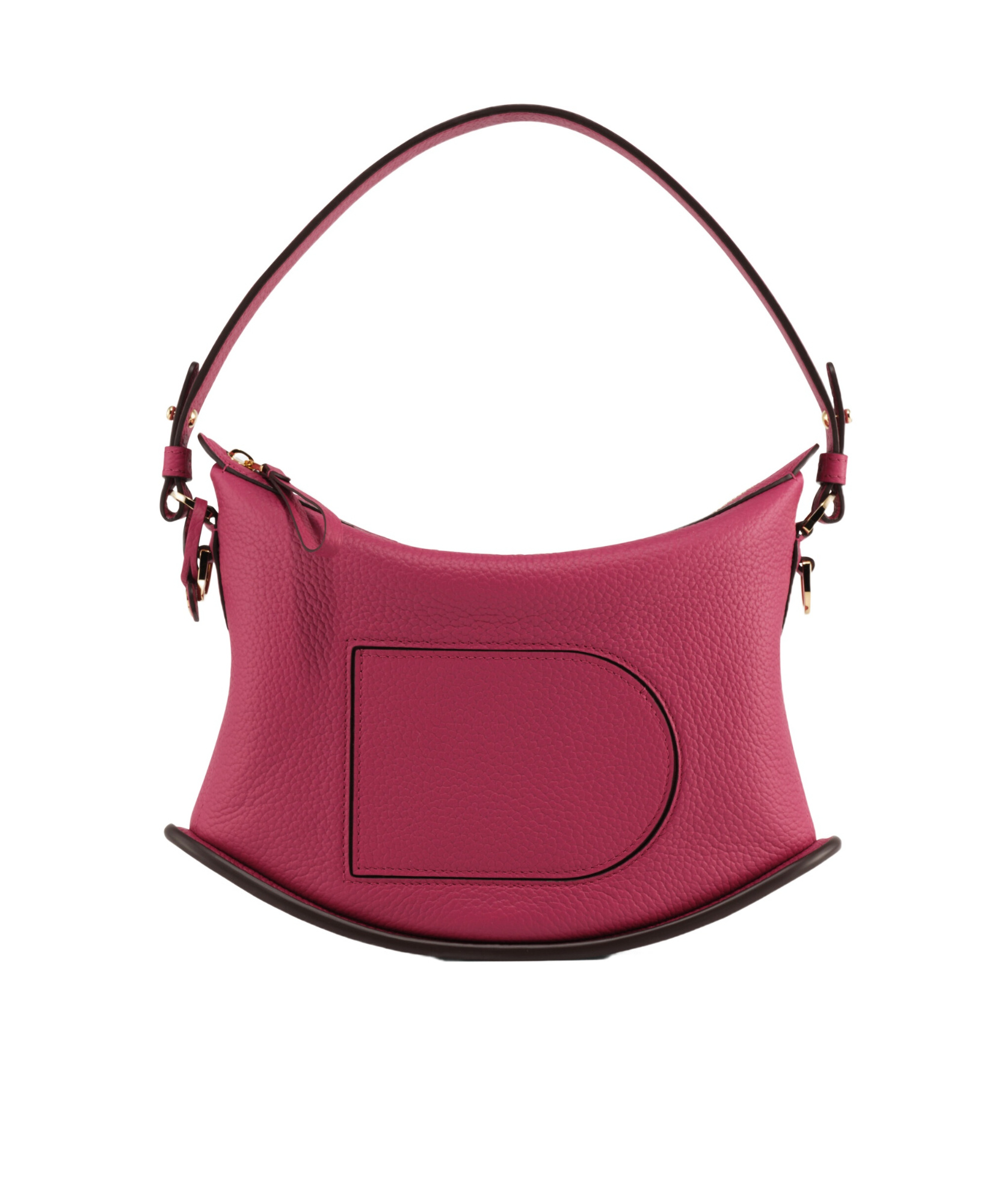 Delvaux Zippered Shoulder Bag In Red
