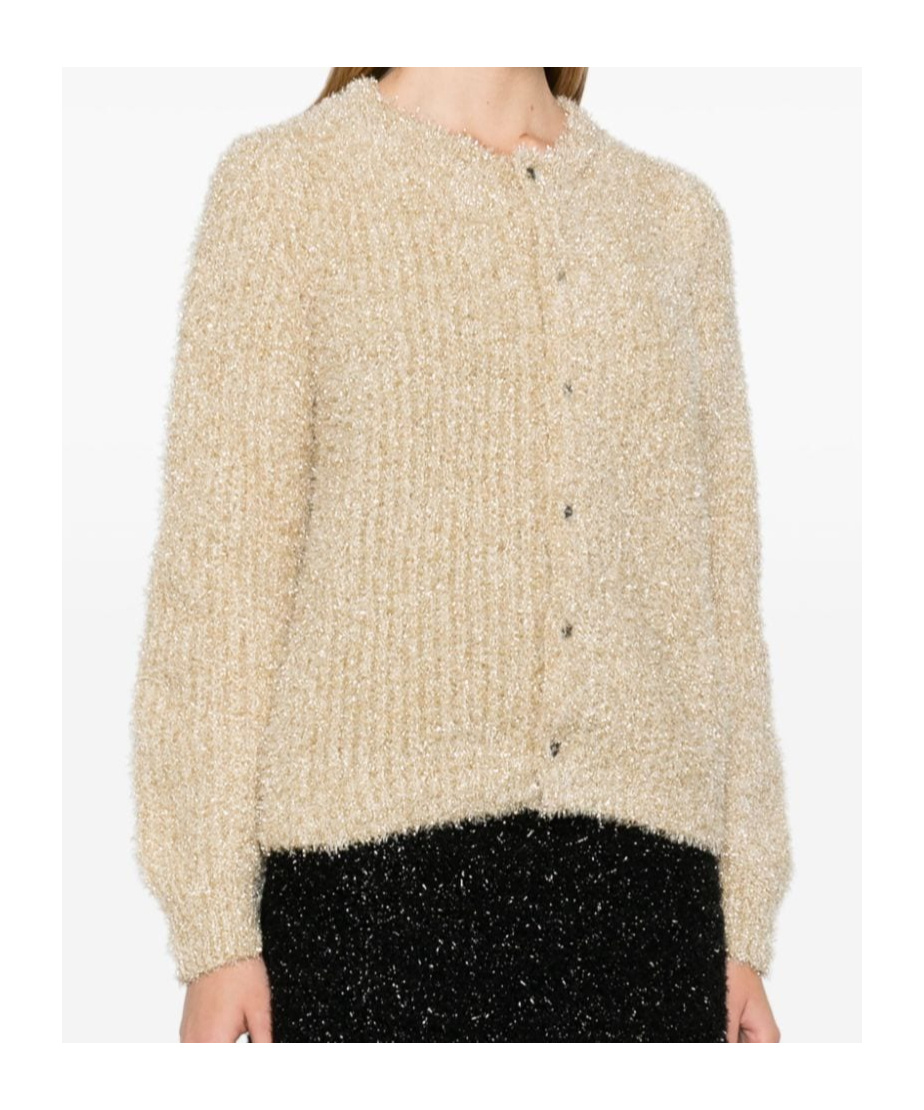 COMME DES GARÇONS LONG-SLEEVED KNITTED CARDIGAN