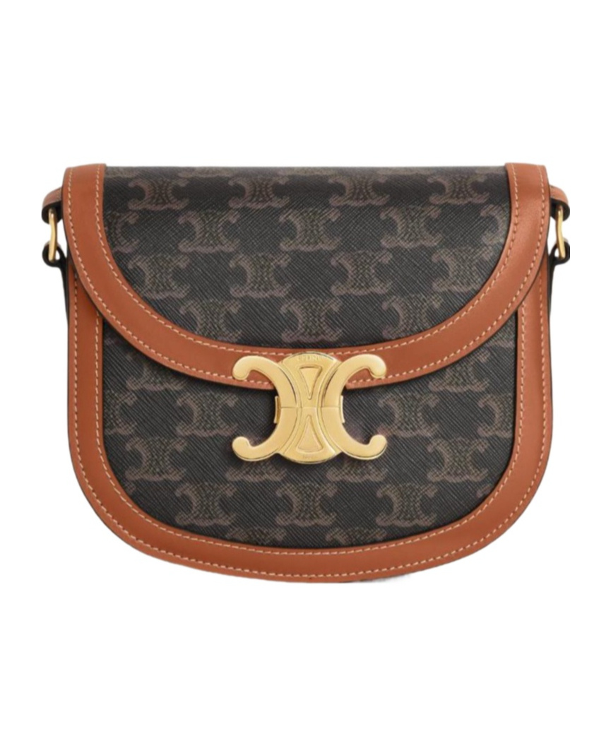 Celine Woman  Woman Brown Shoulder Bags In Brown