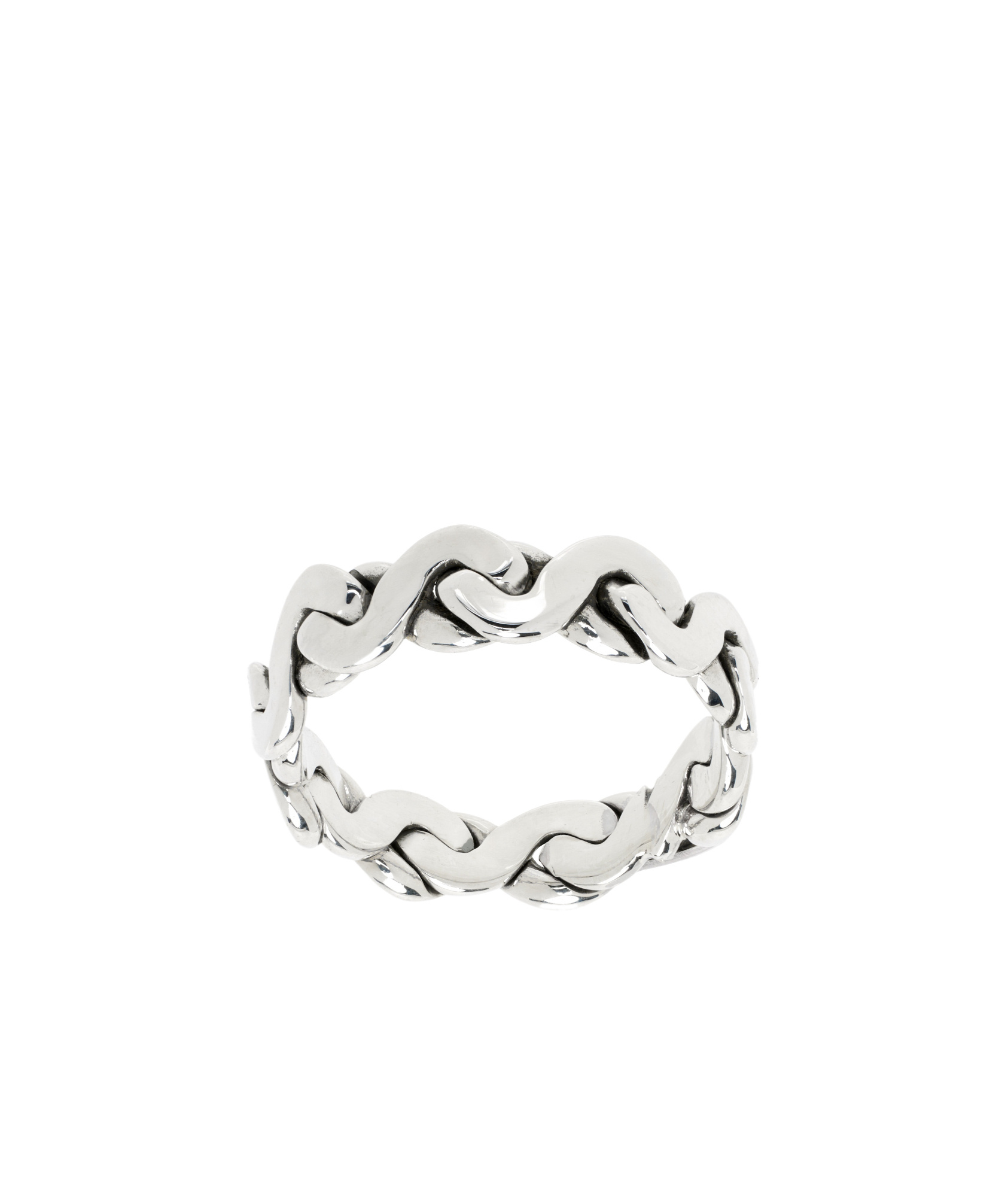 Emanuele Bicocchi Hoop Ring In White