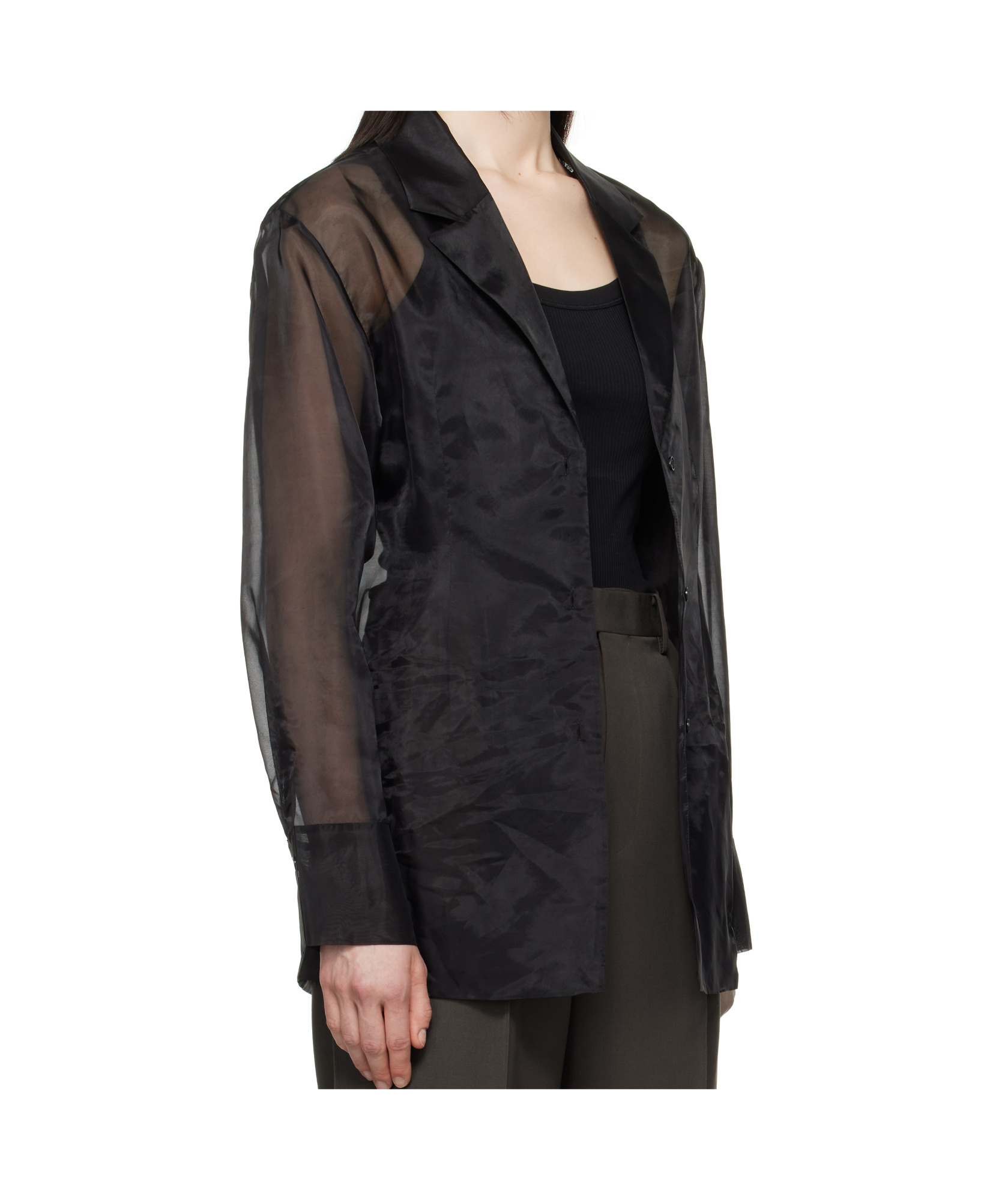 THE FRANKIE SHOP LONG-SLEEVED SUIT JACKET