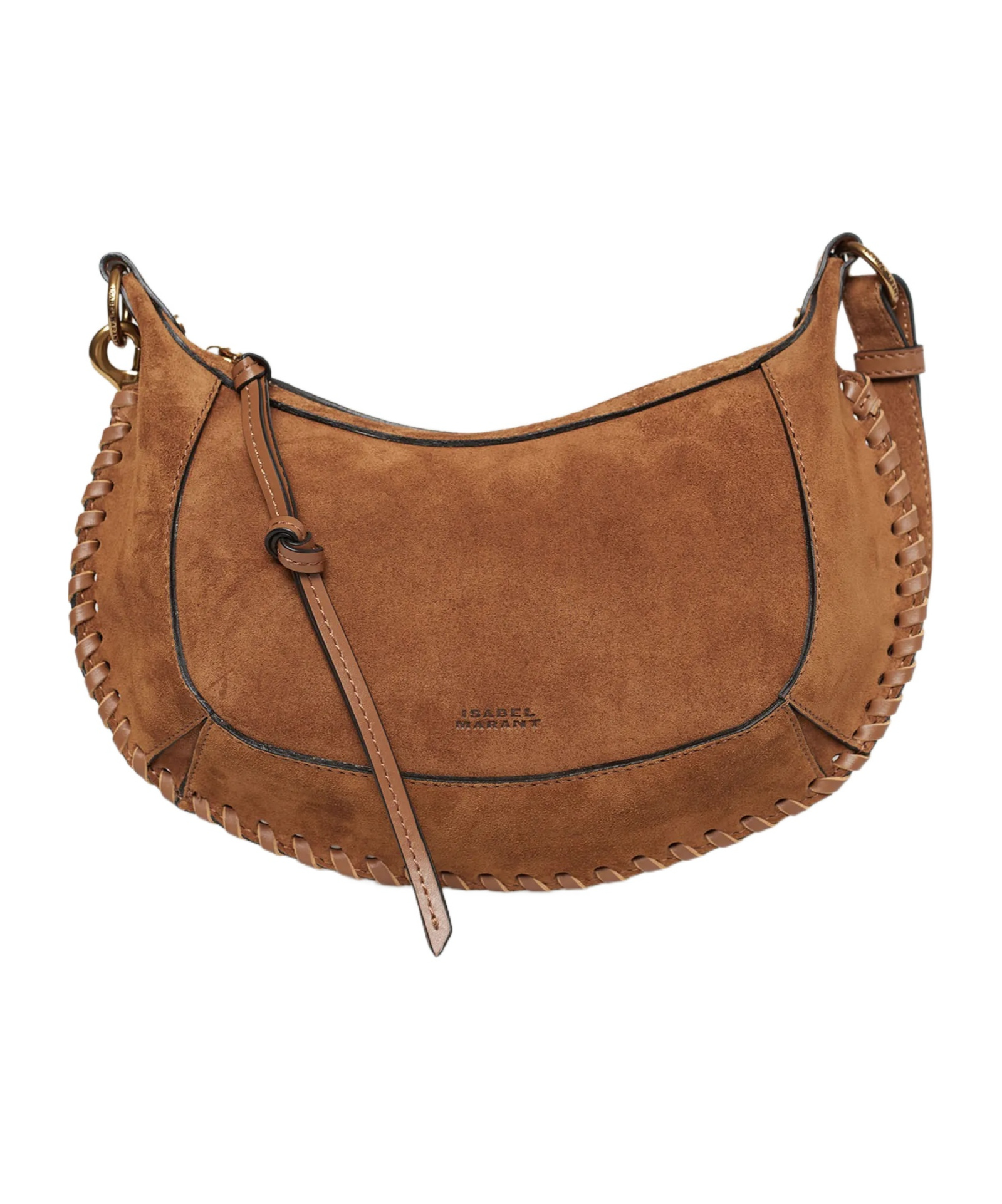 Isabel Marant Zip-open Shoulder Bag In Brown