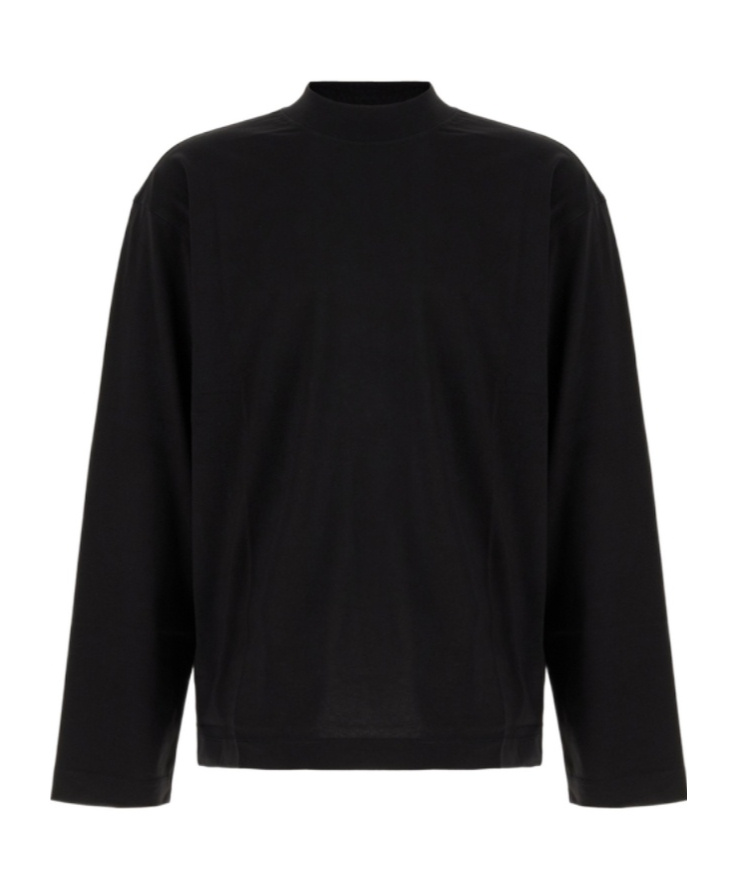 Dries Van Noten Long-sleeved T-shirt In Black