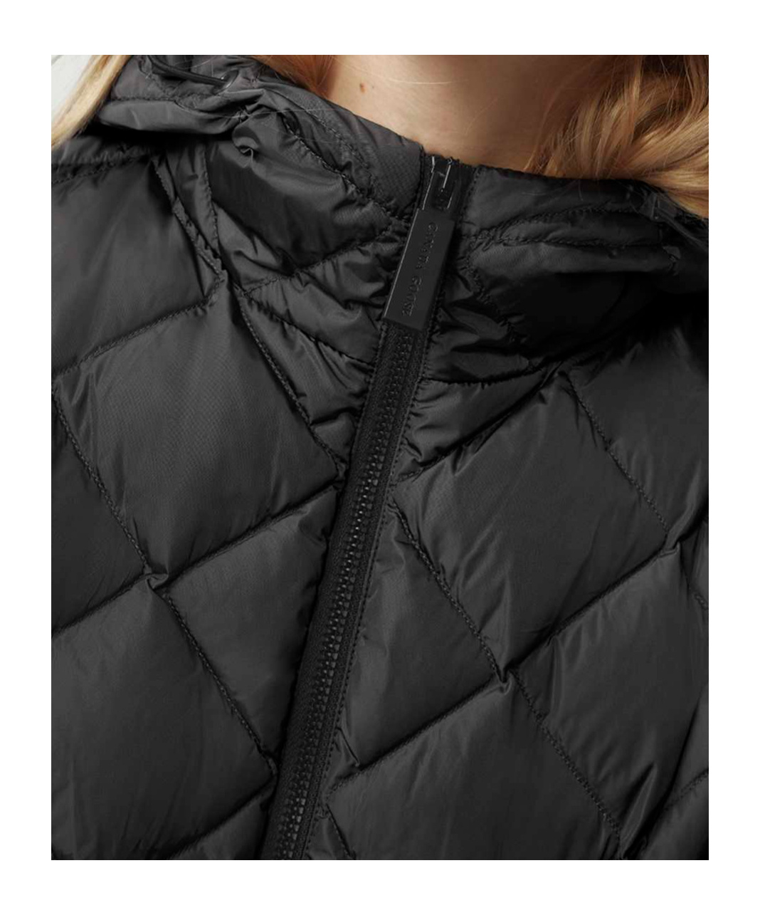 Shop Canada Goose Hybridge Jacket In Black