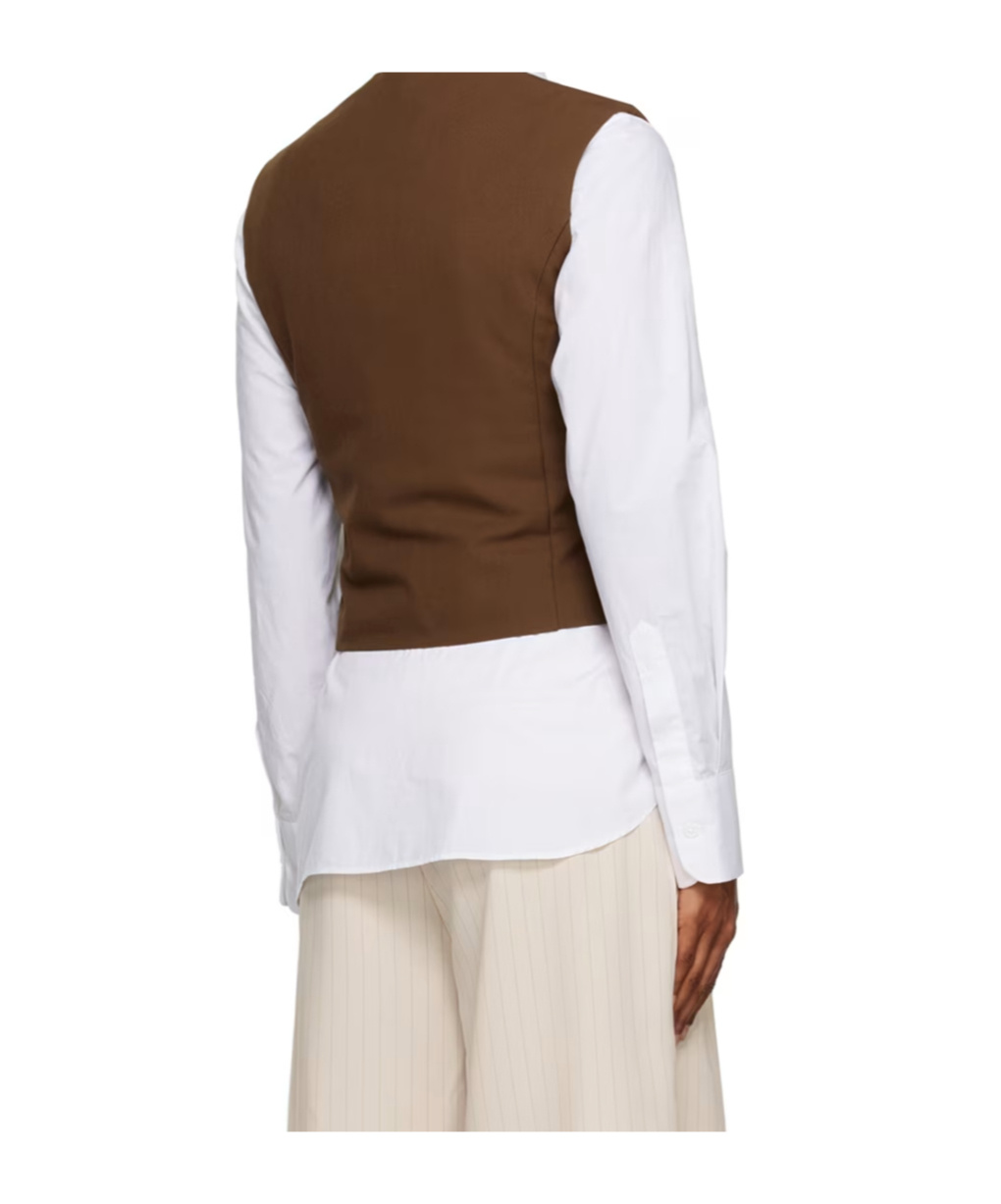THE FRANKIE SHOP MAESA CROSS VEST