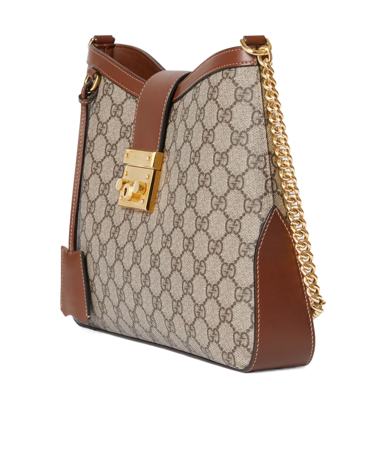 Gucci Padlock Gg Canvas Hobo Bag In Multi