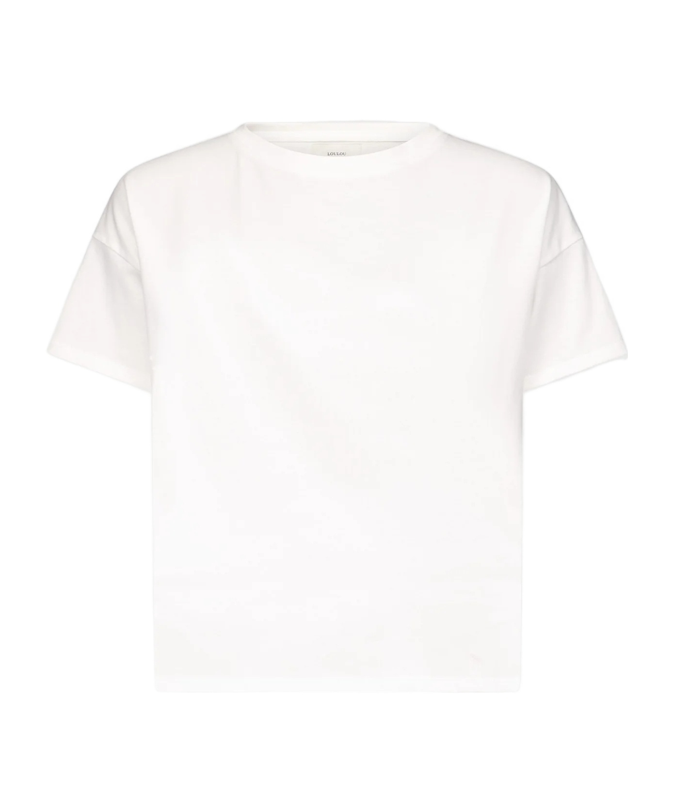 Loulou De Saison Short-sleeve T-shirt In White