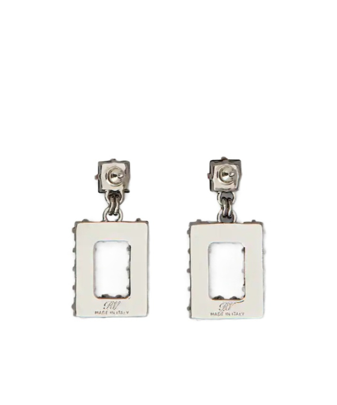 Roger Vivier Très Vivier Earrings In Black