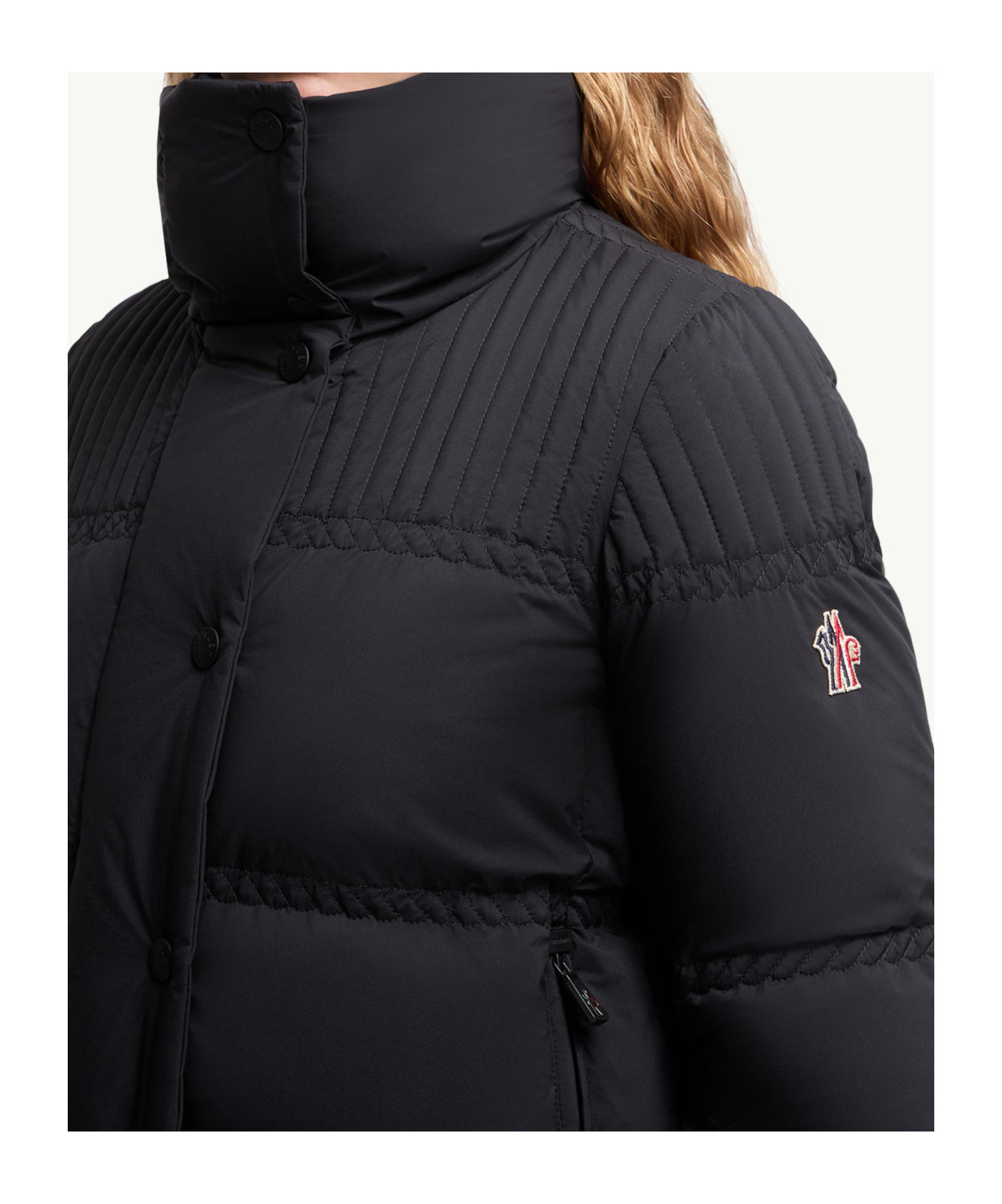Moncler Grenoble Anglin Padded Jacket In Black