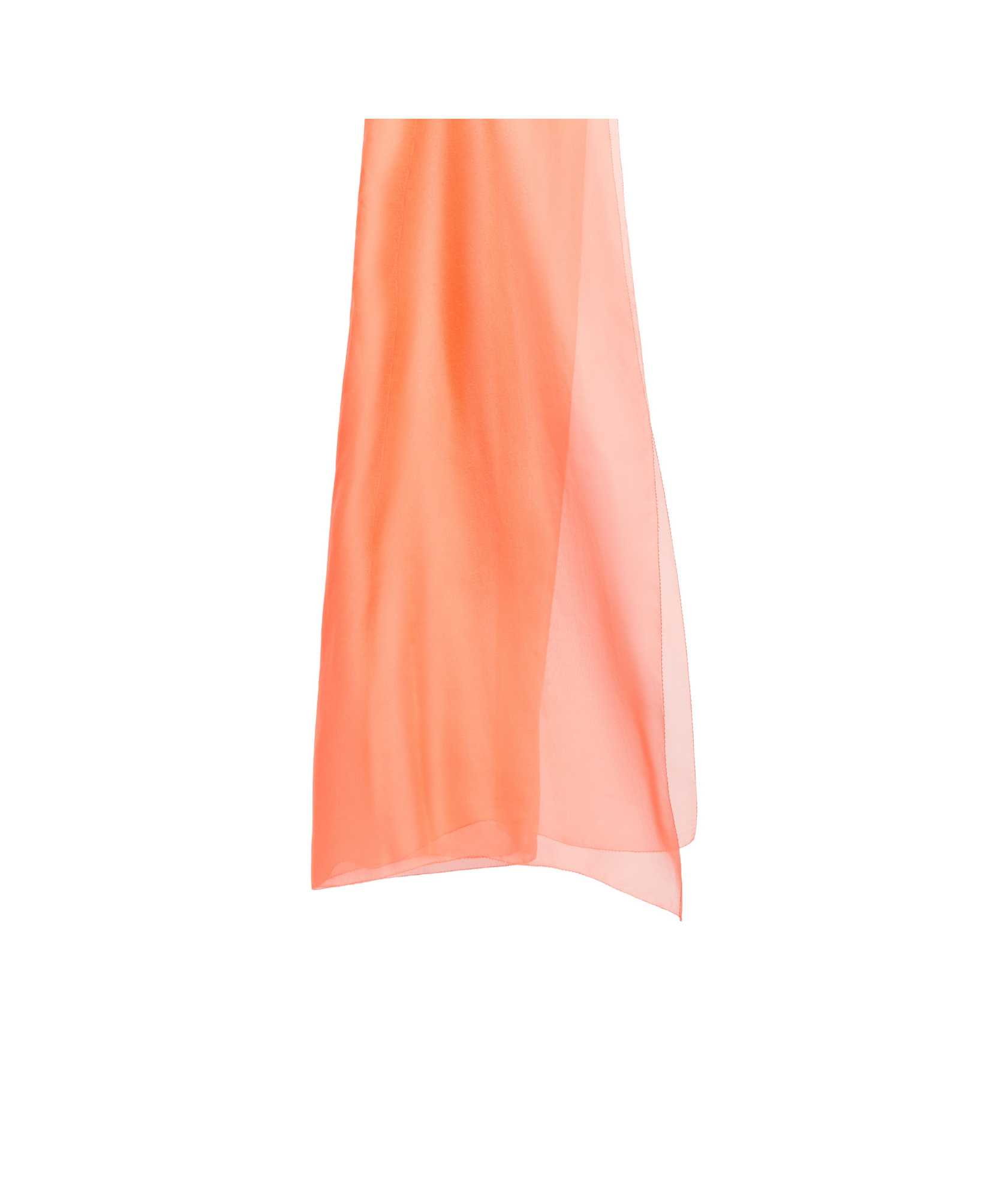 Max Mara Silk Chiffon Stole In Pink