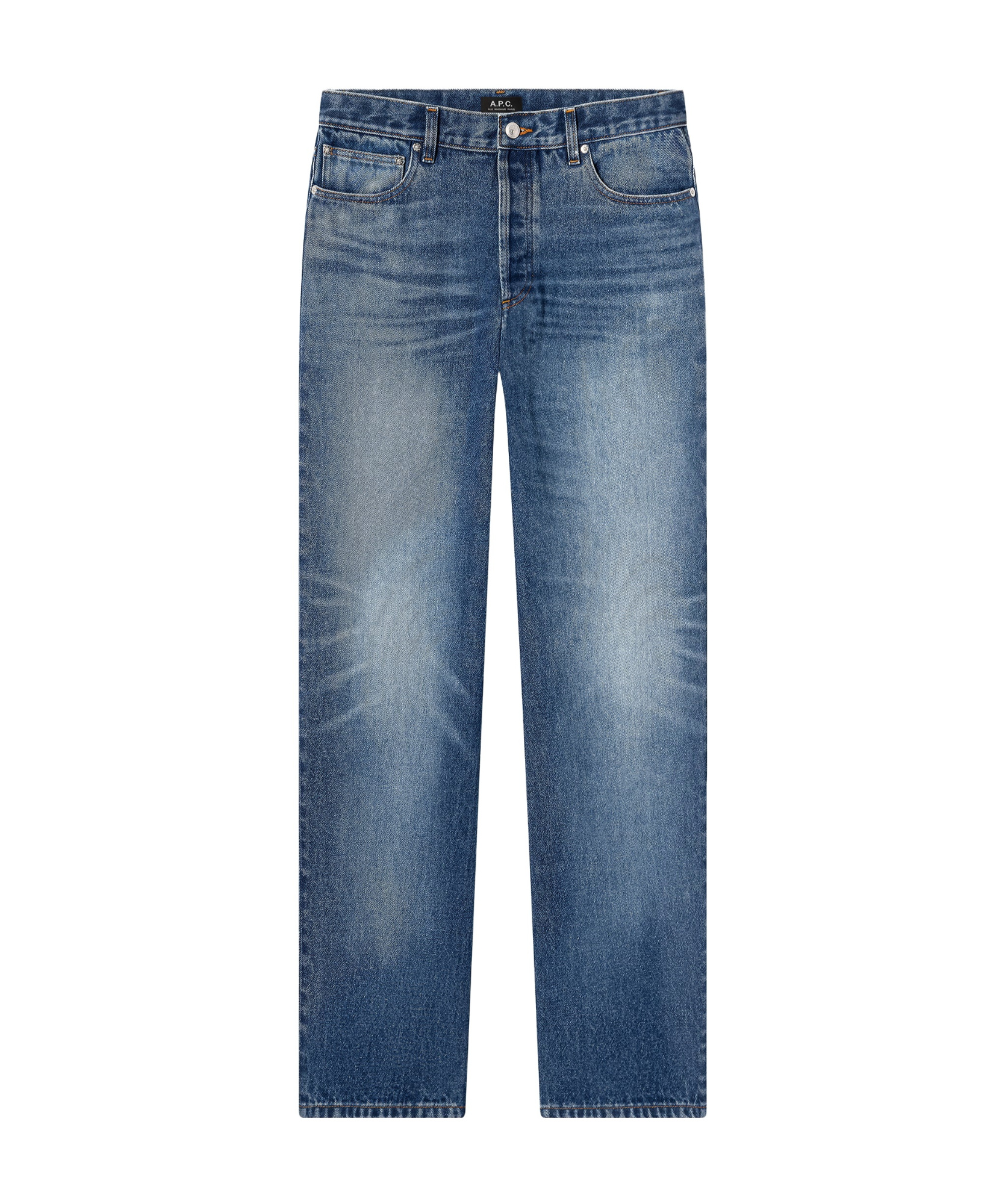 Apc A.p.c. Classic Fit Straight Leg Jeans In Blue