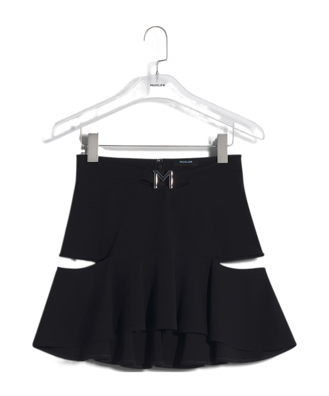 Mugler Hollow Skirt In Black