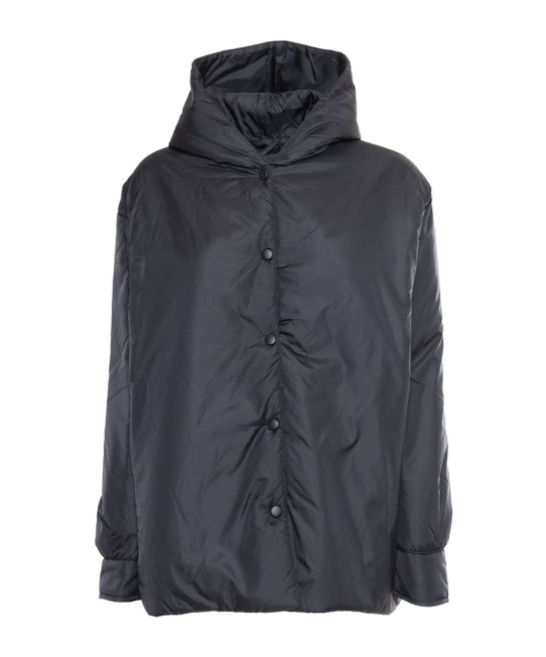Shop Aspesi Hooded Zipper Casual Jacket