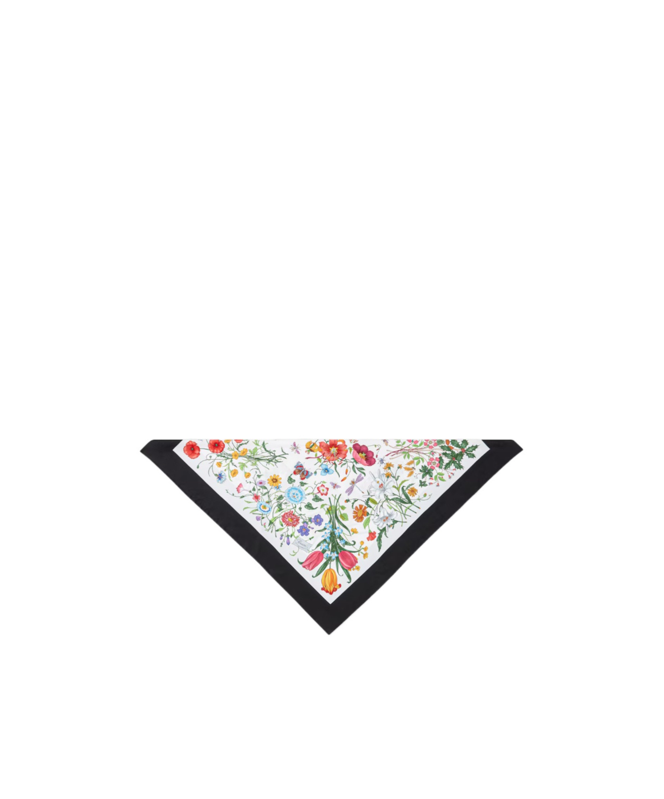 Gucci Printed Silk Headband In Multi