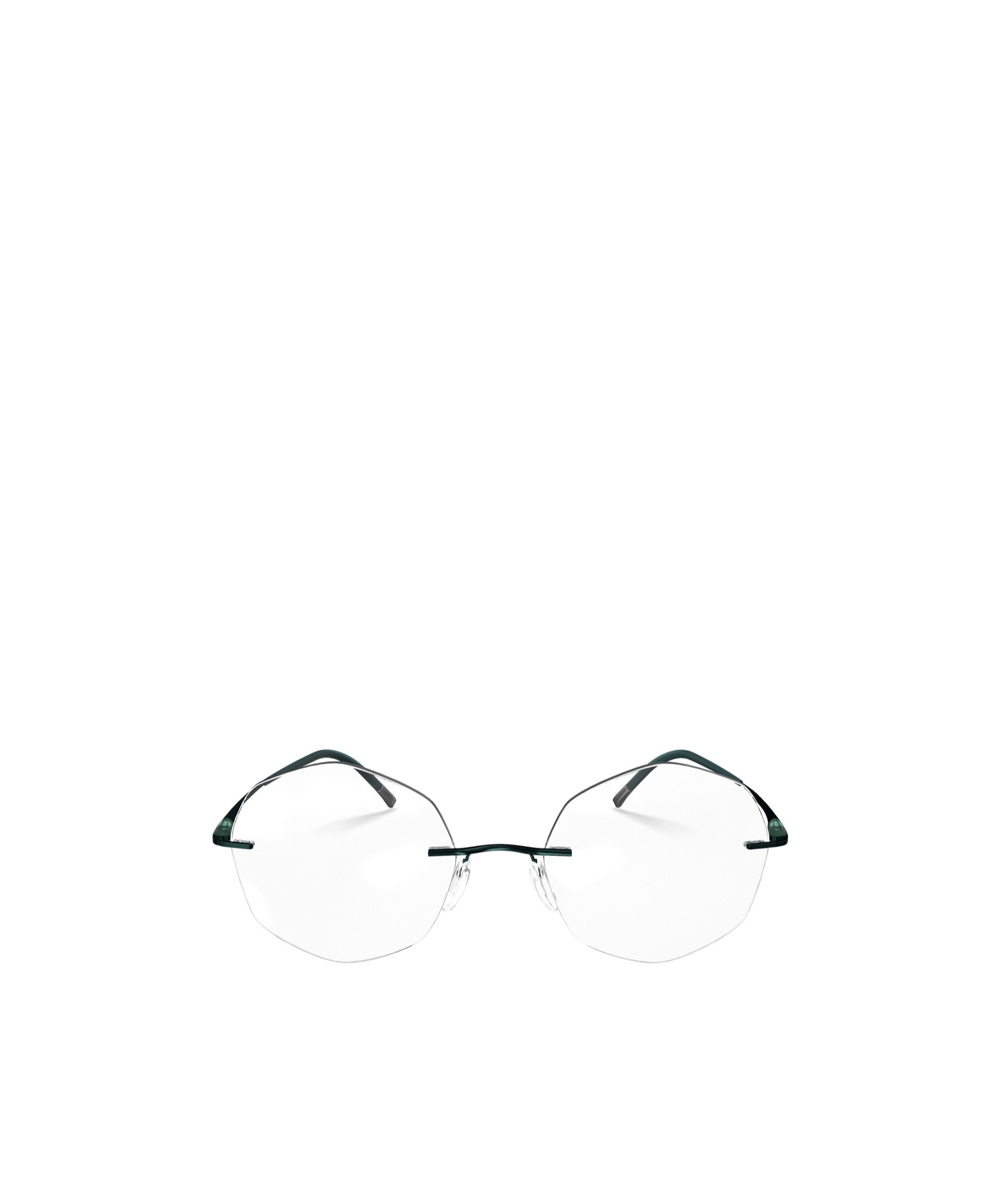 Silhouette Frameless Flat Mirror In White