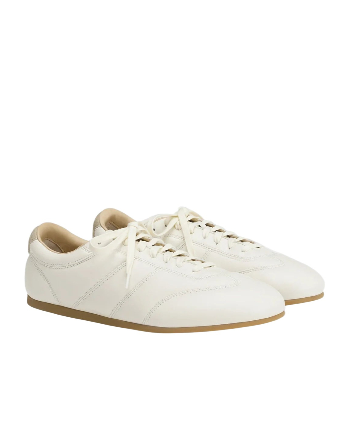 Lemaire Soft Runner Panelled Leather Sneakers In Multi