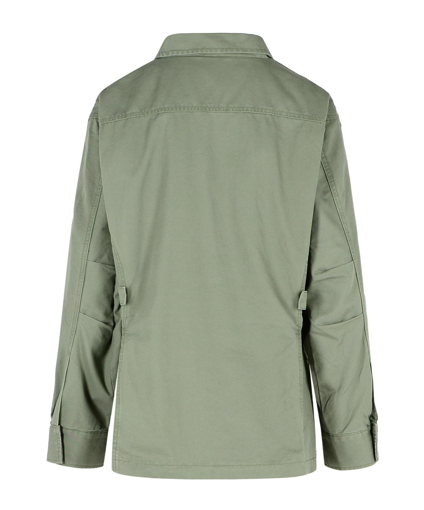 Shop Closed Cotton Jacket In Green