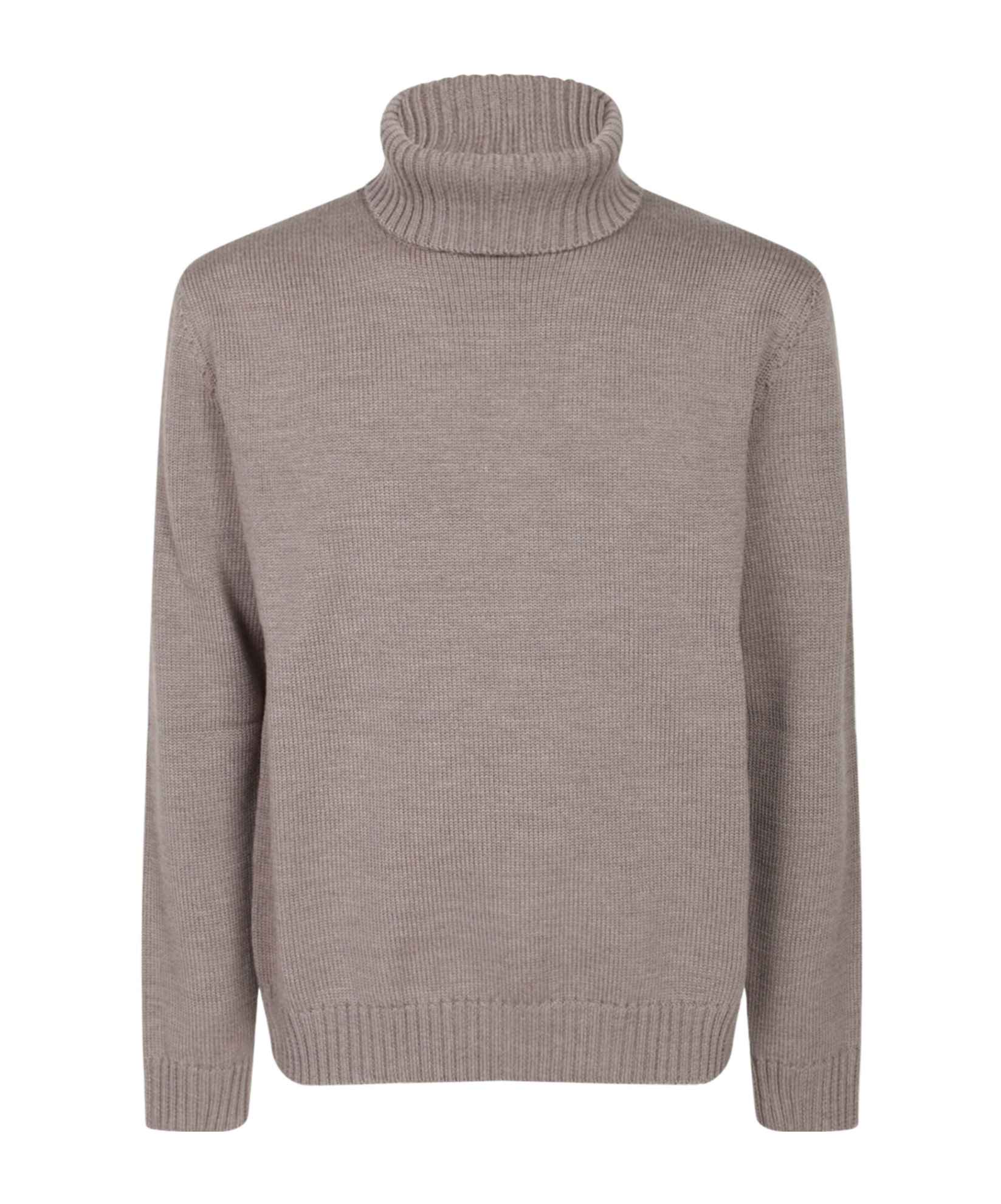 Incotex Long-sleeved Turtleneck In Neutral