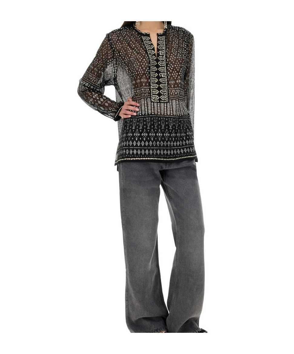 Isabel Marant Women's Top Nickie Top In Black