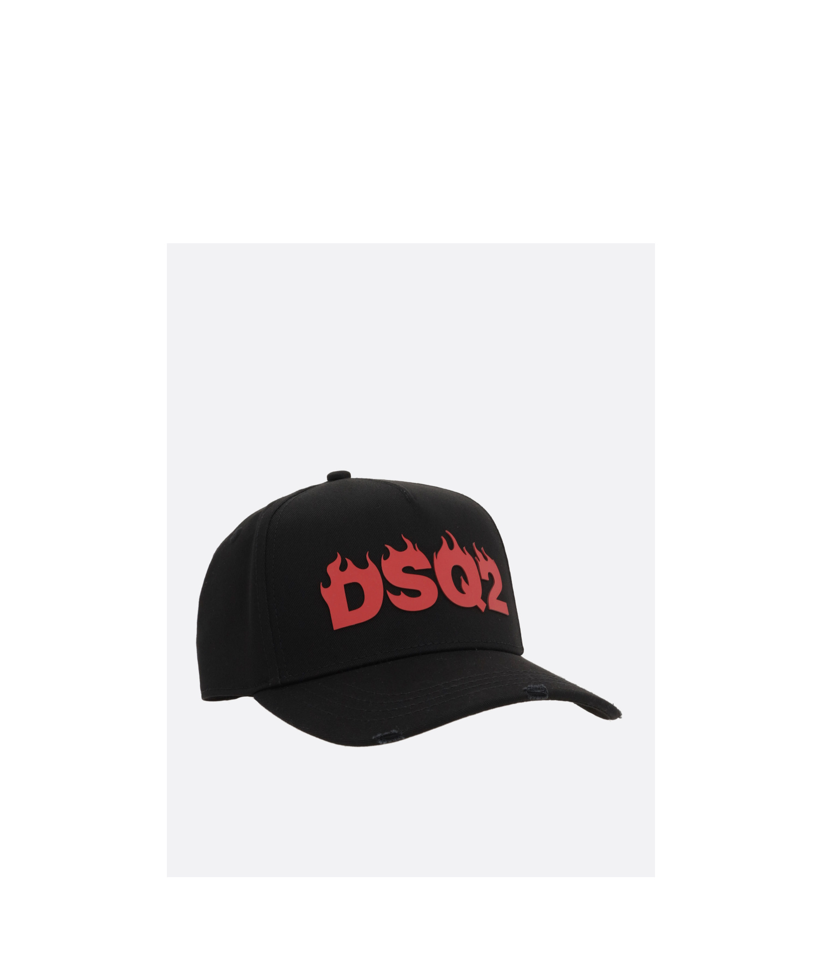 Dsquared2 Embossed Logo Cap In Black