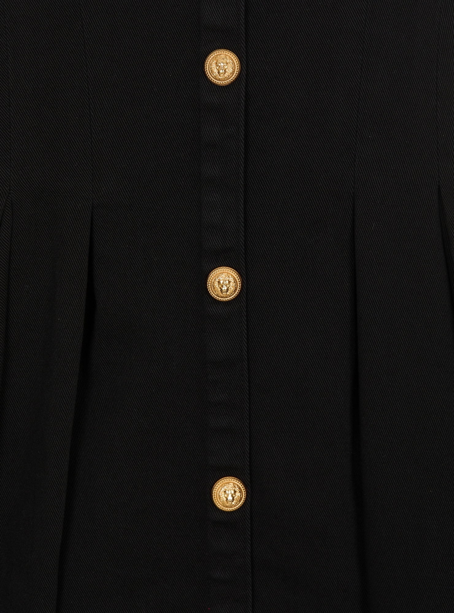 Balmain A-line Dress With Buttons
