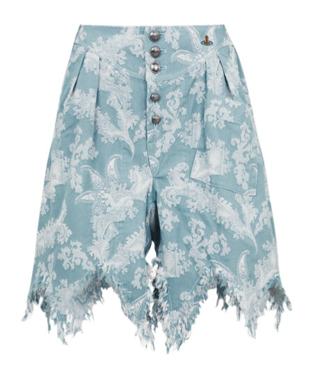 Vivienne Westwood Vintage Romario Shorts In Blue