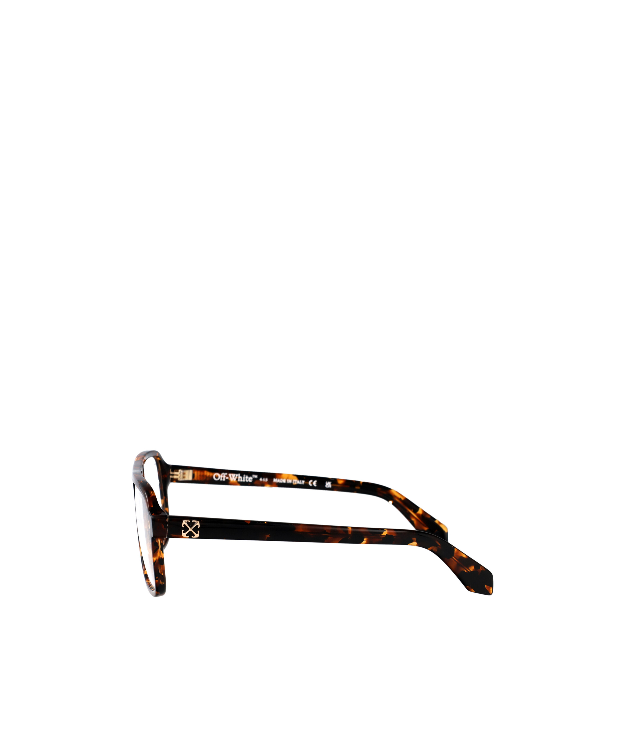Off-white Optical Style 46 Square-frame Glasses In Black