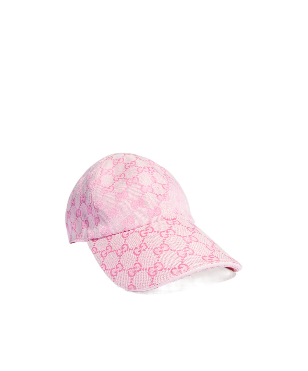 Gucci Gg Cotton Canvas Baseball Hat In Pink