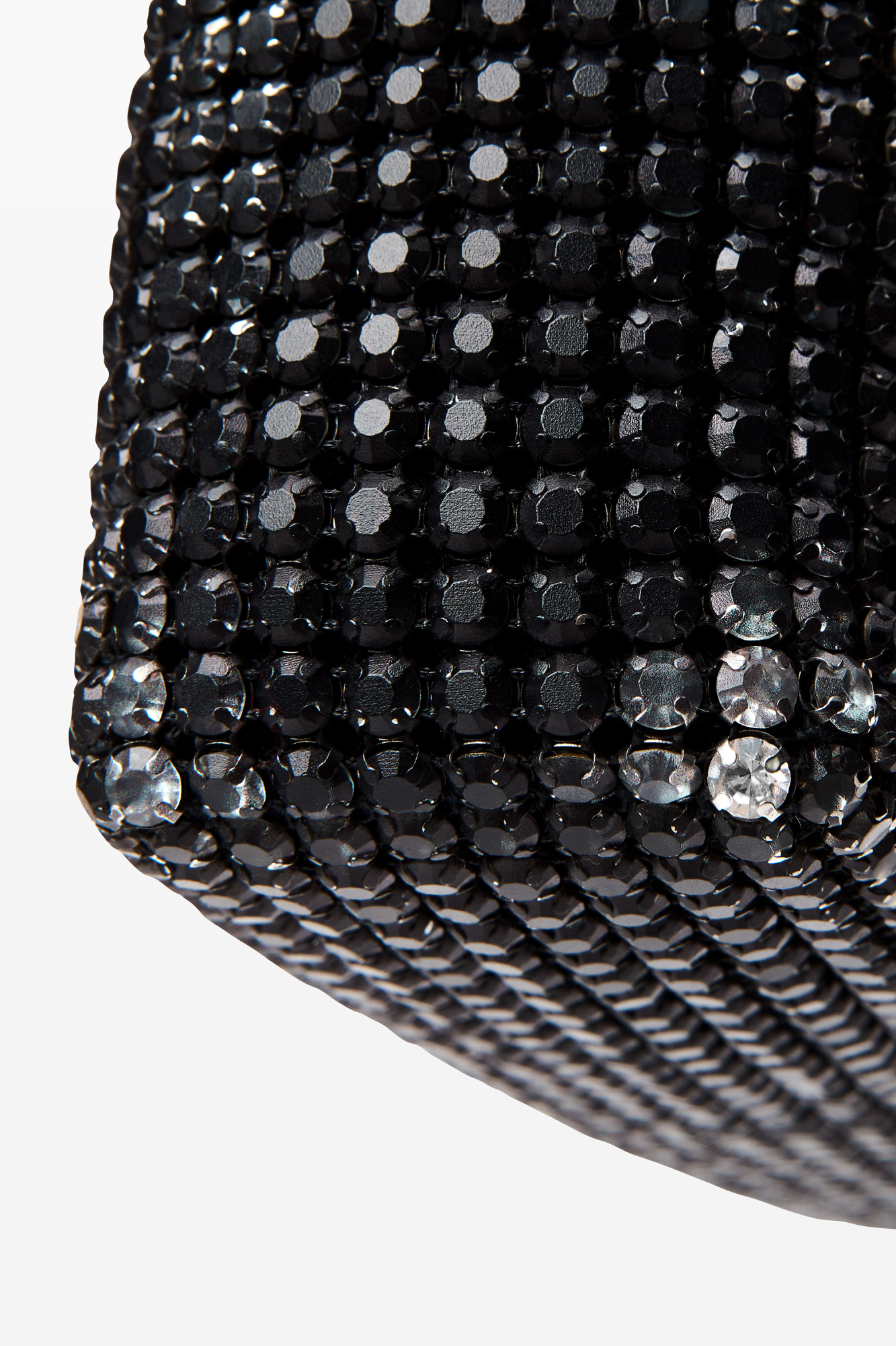 Shop Alexander Wang Heiress Flex Shoulder Bag In Black