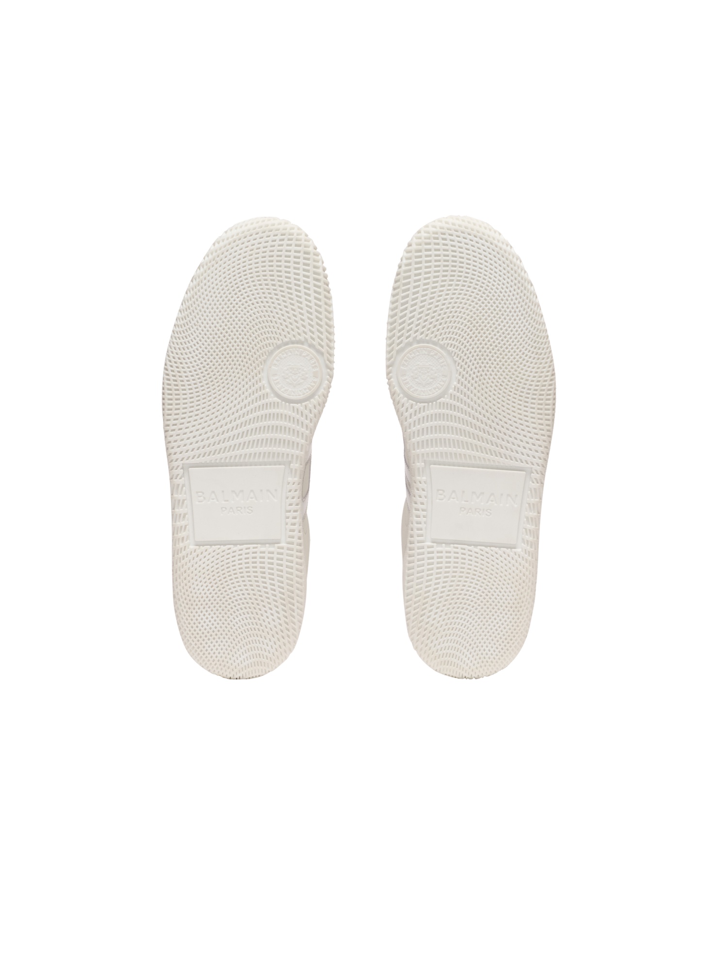 Balmain Swan Sneakers In White