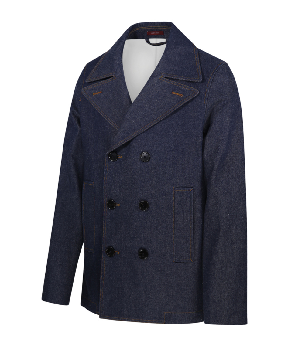 Gucci Denim Blazer In Blue