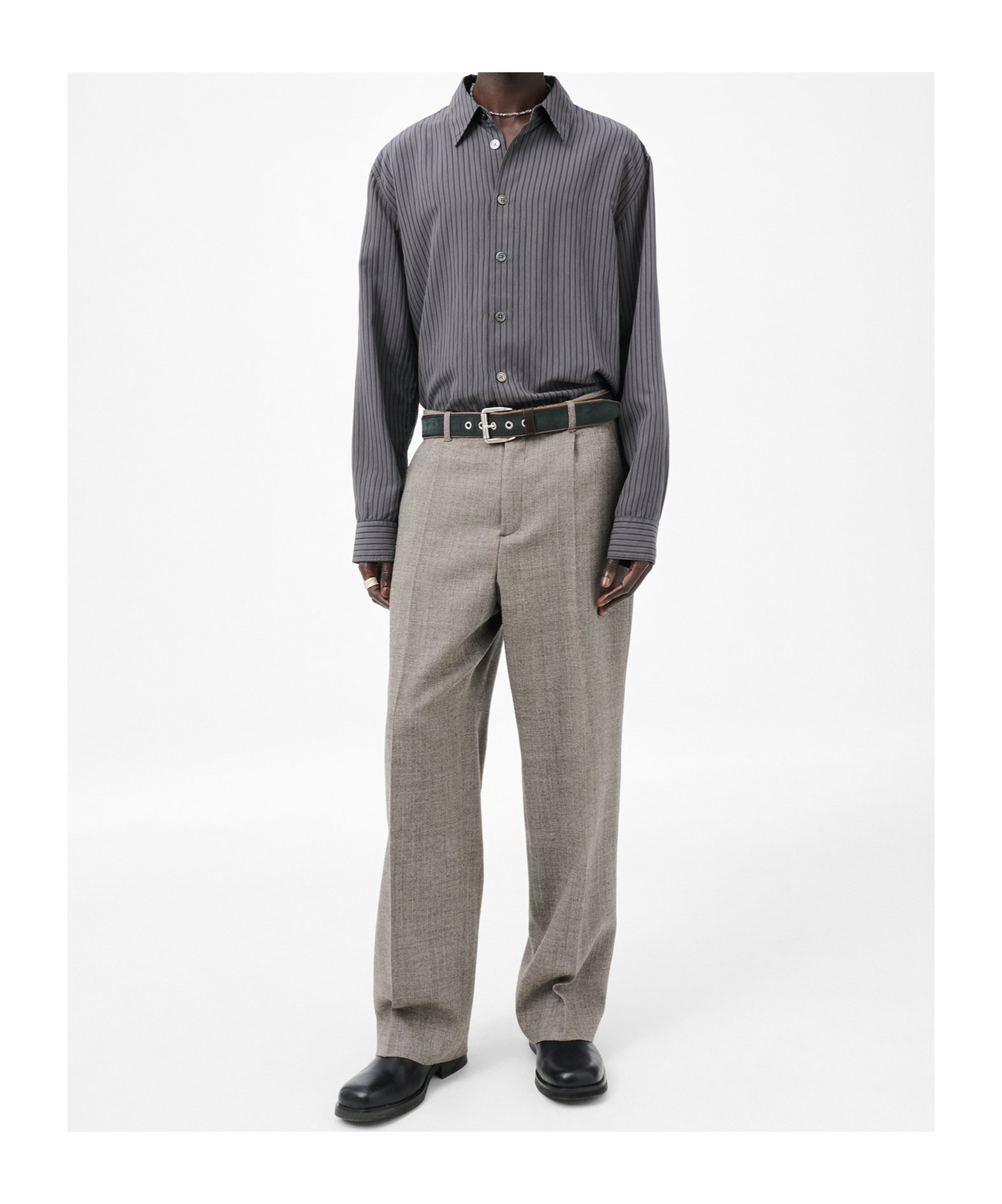 Our Legacy Borrowed Chino Pants In Green