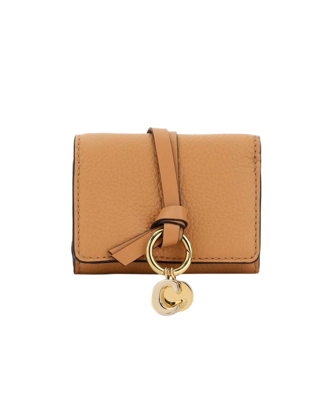 Chloé Folding Wallet In Nude
