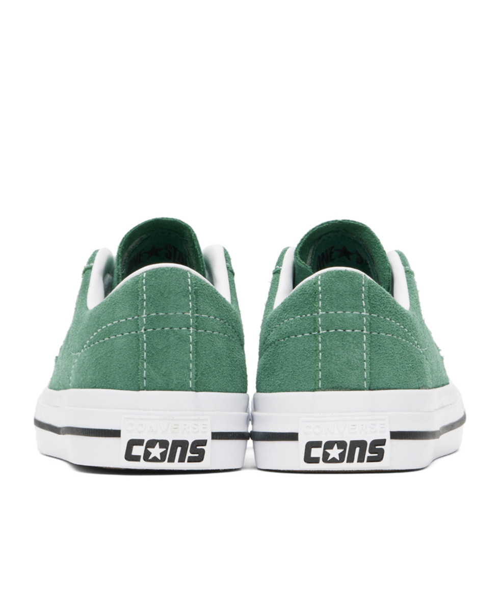 Converse Logo-lacing Low-cut Casual Shoes In Green
