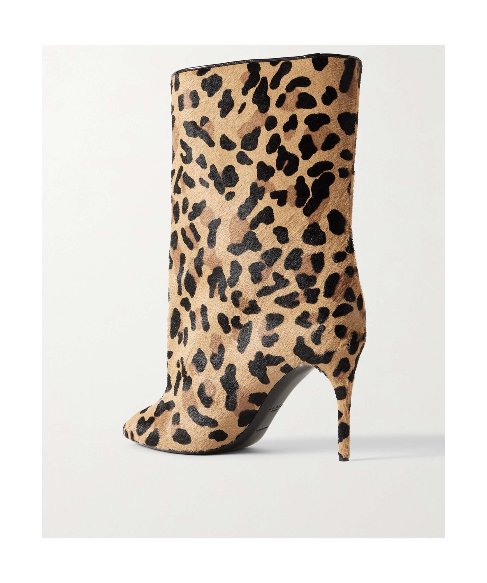Alaïa Pattern Short Boots In Black