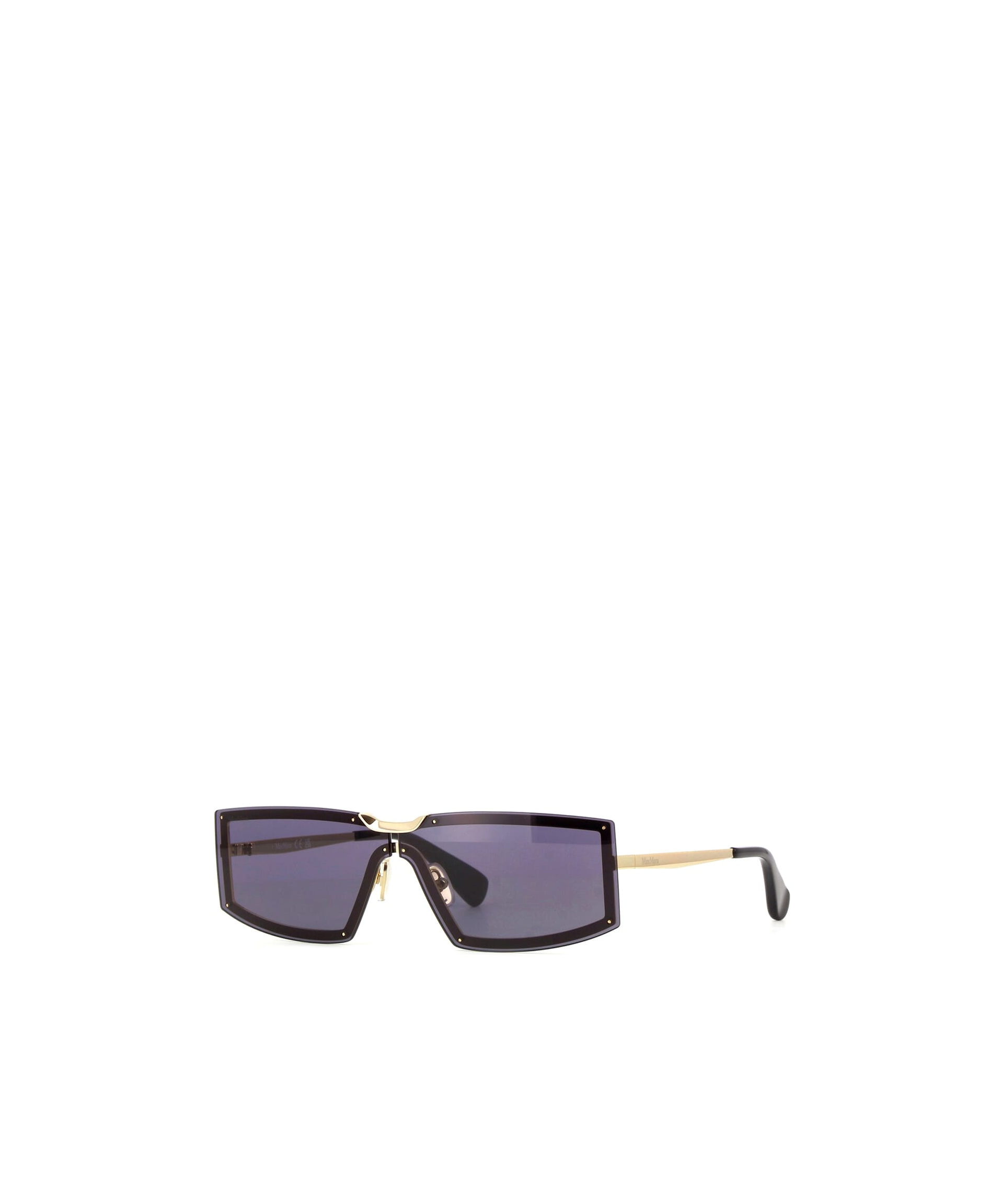 Max Mara Logo Sunglasses In Gray