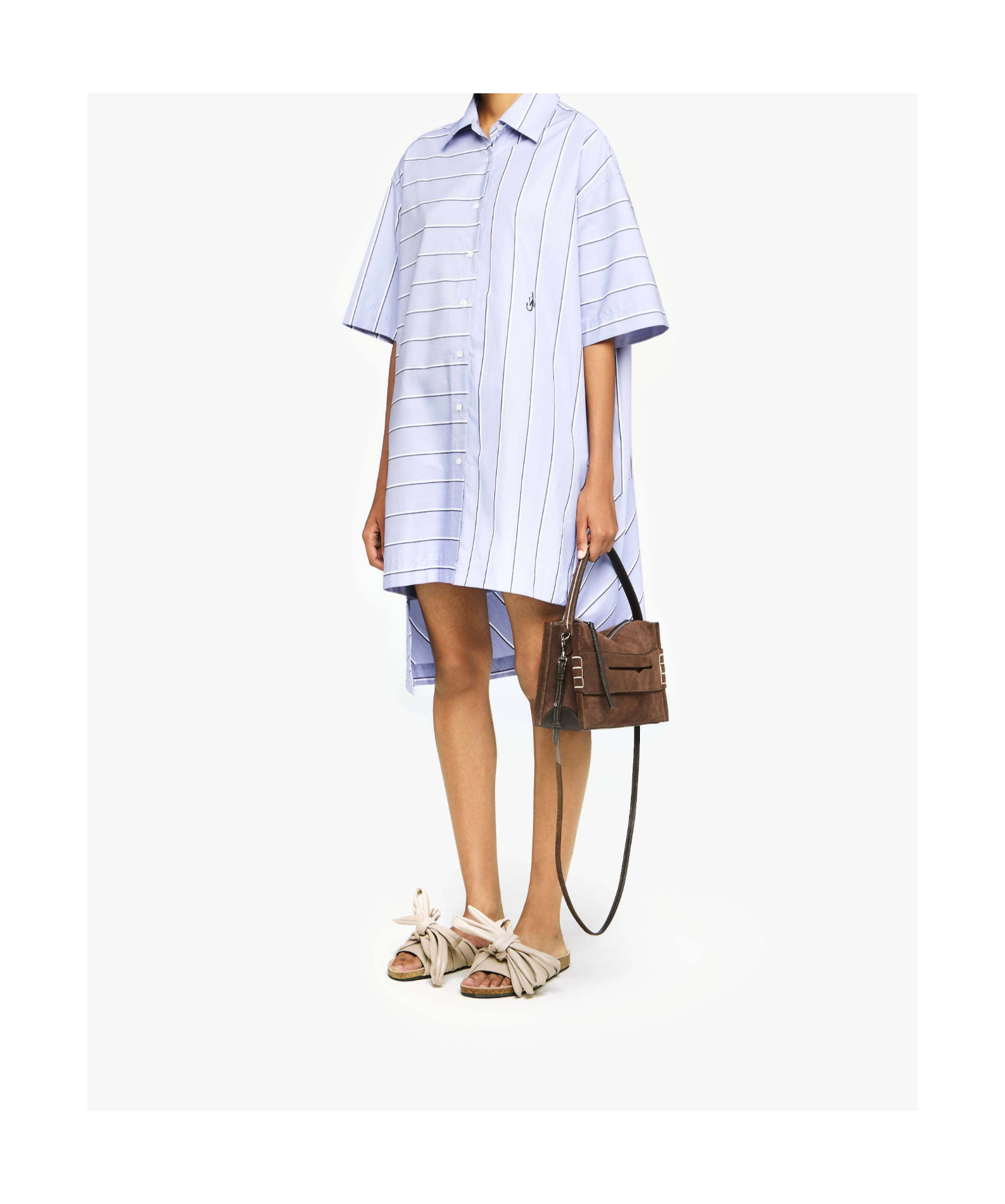 Jw Anderson Flat Slippers In Neutral