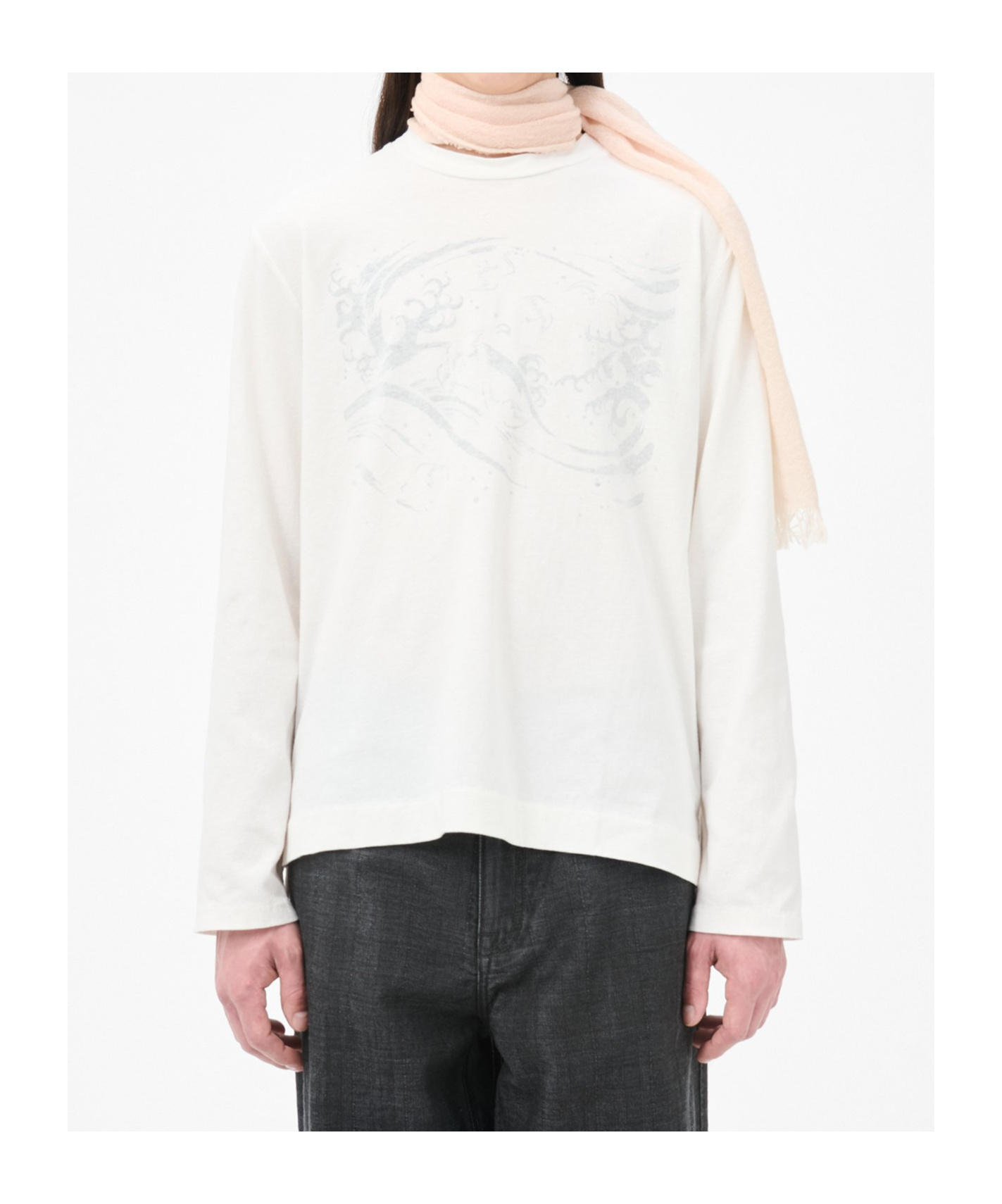 Our Legacy Graphic Motif T-shirt In White