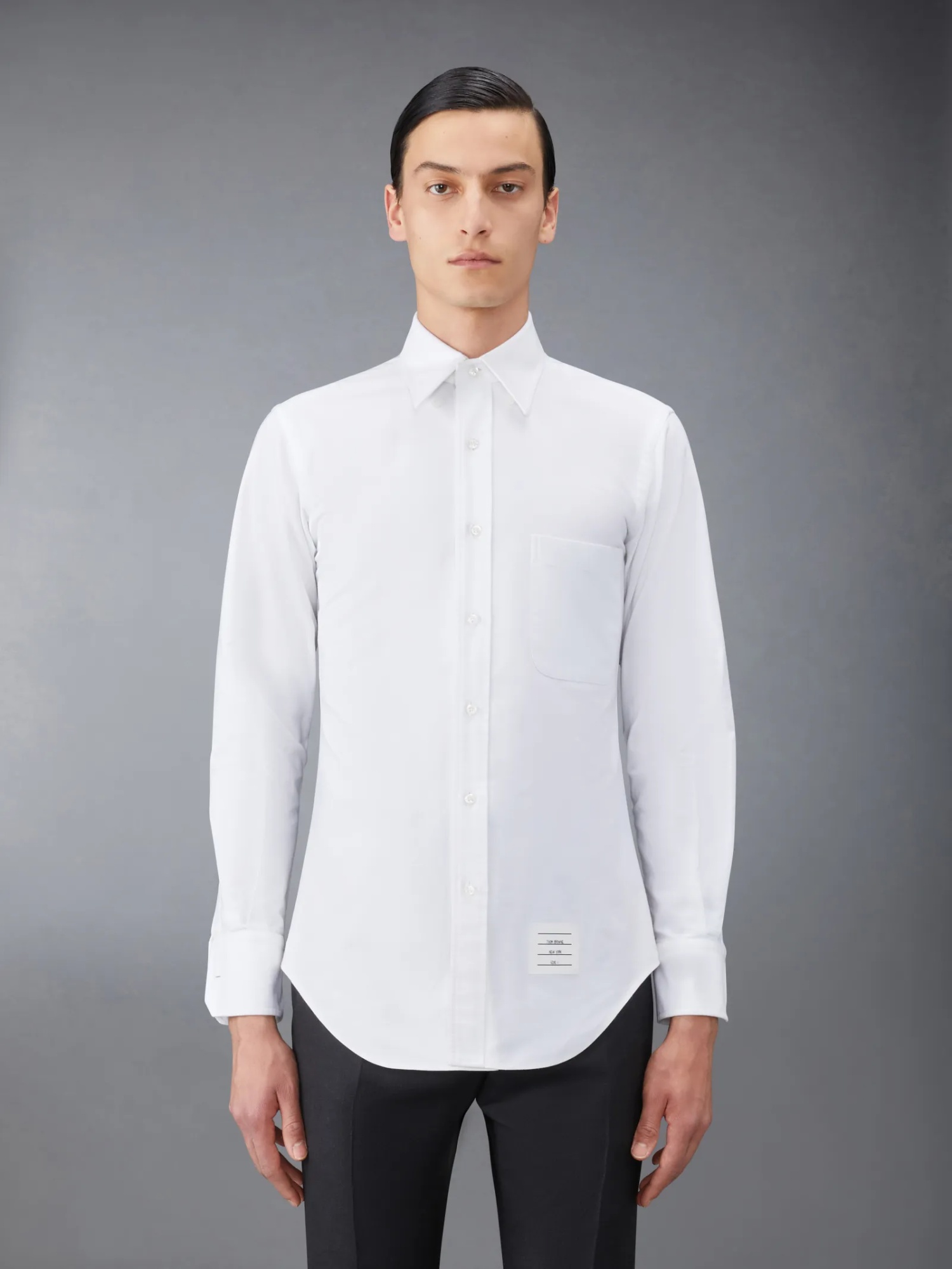 Thom Browne Classic Oxford Shirt In White