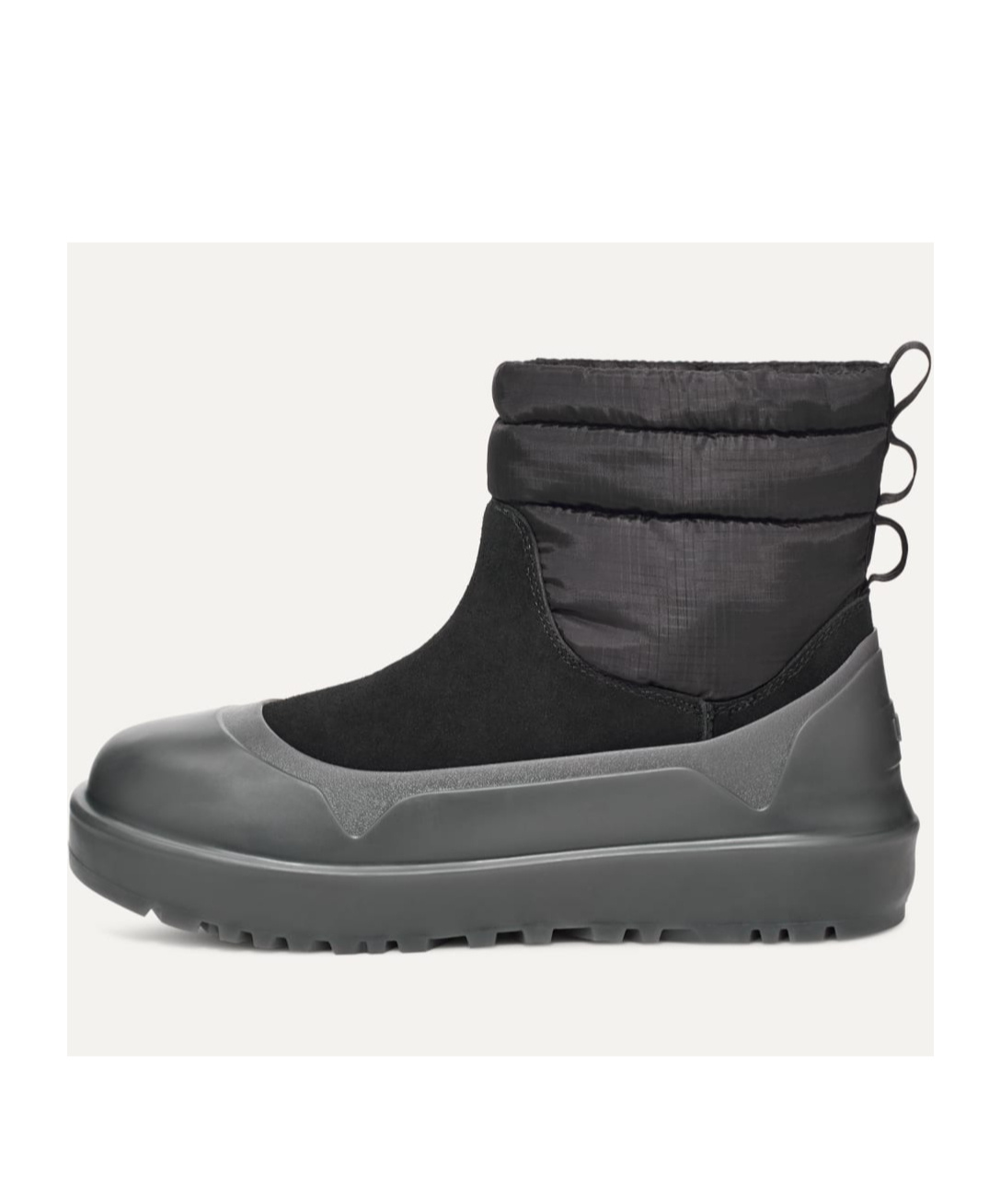 Ugg Classic Mini Mod Black Boot In Black