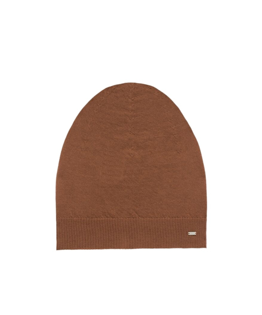 Saint Laurent Beanie In Cashmere In Brown