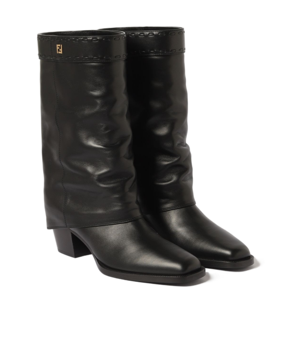 Fendi Minerva Bootie In Black