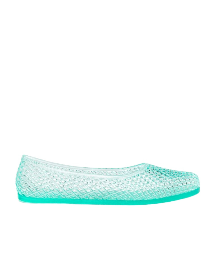 Ancient Greek Sandals Iro Jelly Ballerinas In Blue