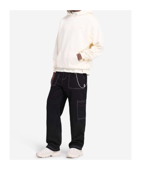 Represent Cotton Hoodie In White